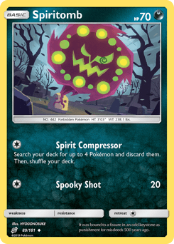 Spiritomb #89 from Team Up