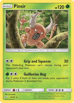 Pinsir #9 from Team Up
