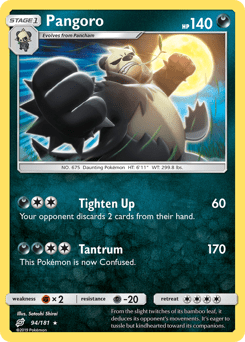 Pangoro #94 from Team Up