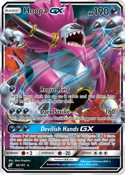 Hoopa-GX #96 from Team Up