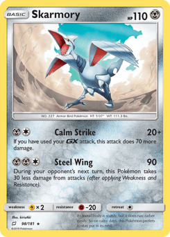 Skarmory #98 from Team Up