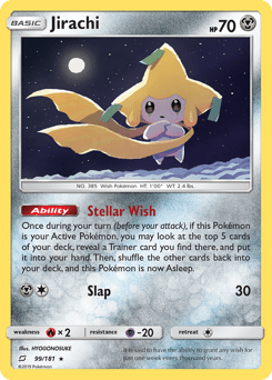 Jirachi #99 from Team Up