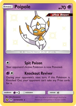 Poipole #SV19 from Shiny Vault