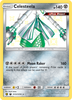 Celesteela #SV32 from Shiny Vault
