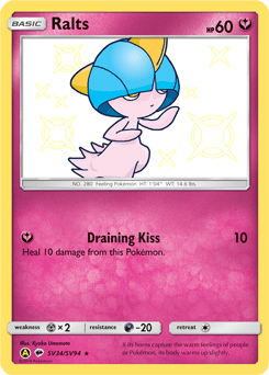 Ralts #SV34 from Shiny Vault