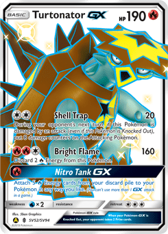 Turtonator-GX #SV52 from Shiny Vault