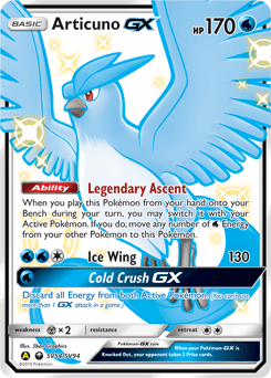 Articuno-GX #SV54 from Shiny Vault