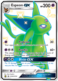 Espeon-GX #SV60 from Shiny Vault