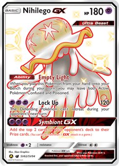 Nihilego-GX #SV62 from Shiny Vault