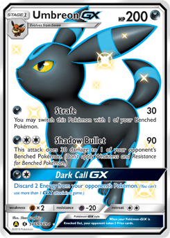 Umbreon-GX #SV69 from Shiny Vault