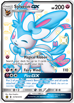 Sylveon-GX #SV76 from Shiny Vault