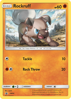 Rockruff #SM06 by match