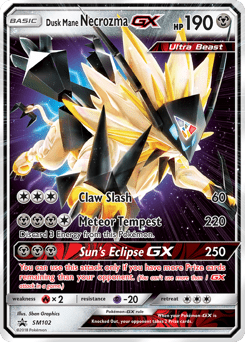 Dusk Mane Necrozma-GX #SM102 by 5ban Graphics