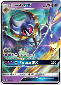 Lunala-GX #SM103 by PLANETA
