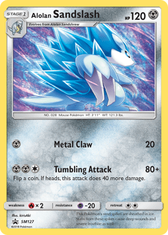 Alolan Sandslash #SM127 by kirisAki