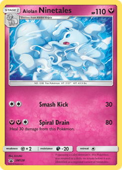 Alolan Ninetales #SM128 by kirisAki