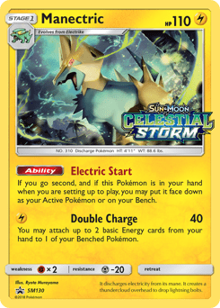 Manectric #SM130 by Ryota Murayama