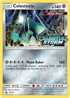 Celesteela #SM131 from SM Black Star Promos