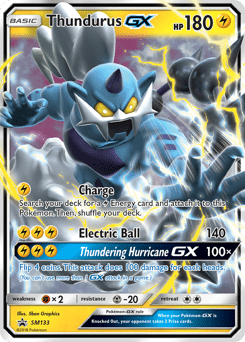 Thundurus-GX #SM133 by 5ban Graphics