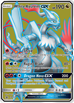White Kyurem-GX #SM141 by 5ban Graphics