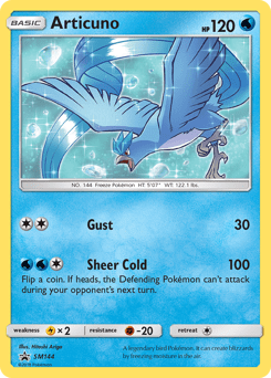Articuno #SM144 by Hitoshi Ariga