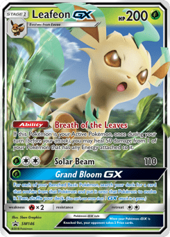 Leafeon-GX #SM146 by 5ban Graphics