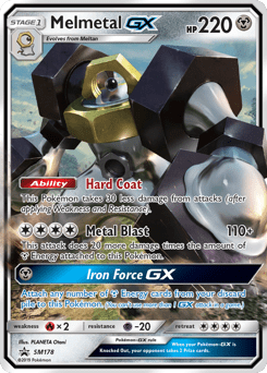 Melmetal-GX #SM178 from SM Black Star Promos