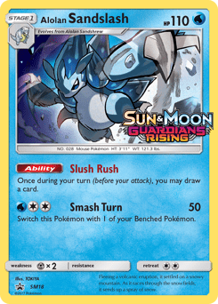 Alolan Sandslash #SM18 by TOKIYA