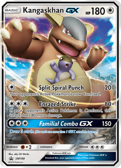 Kangaskhan GX #SM188 from SM Black Star Promos