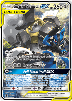 Lucario & Melmetal-GX #SM192 by nagimiso