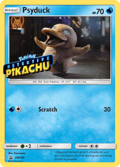 Psyduck #SM199 from SM Black Star Promos