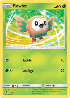 Rowlet #SM22 by 5ban Graphics