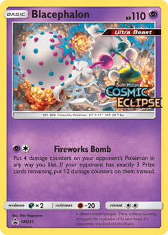 Blacephalon #SM221 from SM Black Star Promos