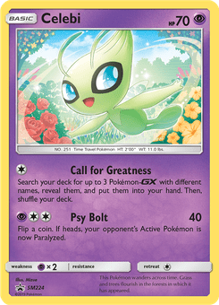 Celebi #SM224 by Mizue