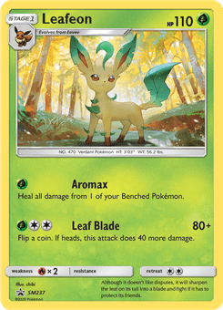 Leafeon #SM237 by Chibi