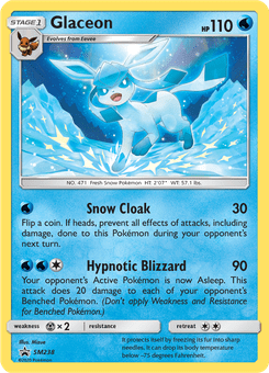 Glaceon #SM238 by Mizue