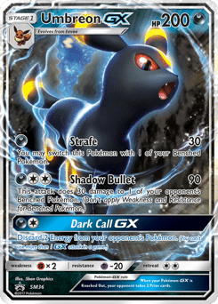 Umbreon-GX #SM36 by 5ban Graphics