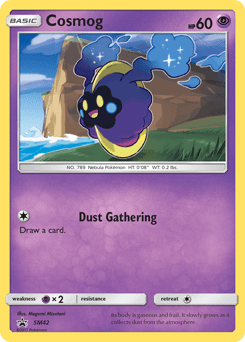 Cosmog #SM42 from SM Black Star Promos