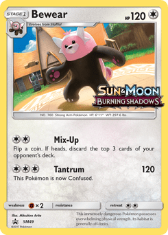 Bewear #SM49 from SM Black Star Promos
