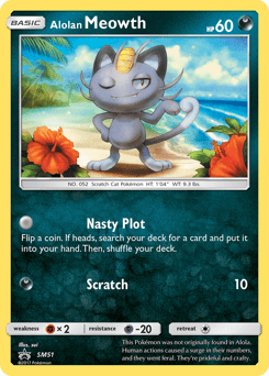 Alolan Meowth #SM51 by sui