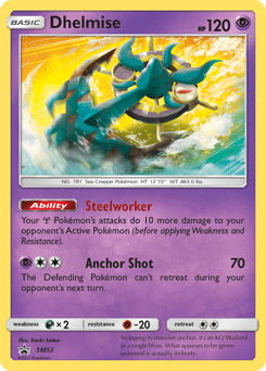 Dhelmise #SM53 from SM Black Star Promos