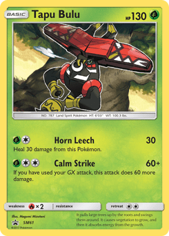 Tapu Bulu #SM61 from SM Black Star Promos