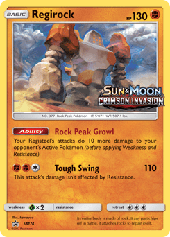 Regirock #SM74 by kawayoo