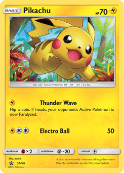 Pikachu #SM76 by match