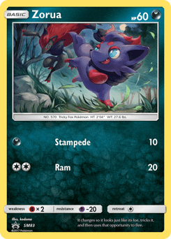 Zorua #SM83 by kodama