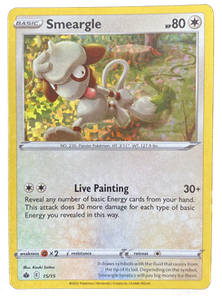 Smeargle #15 from McDonald's Match Battle