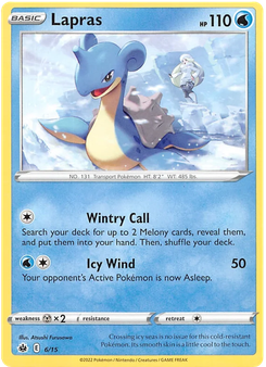 Lapras #6 from McDonald's Match Battle