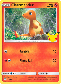 Charmander #9 from McDonald's 25th Anniversary