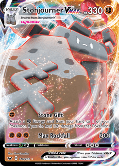 Stonjourner VMAX #116 from Sword & Shield