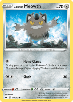 Galarian Meowth #127 by kirisAki